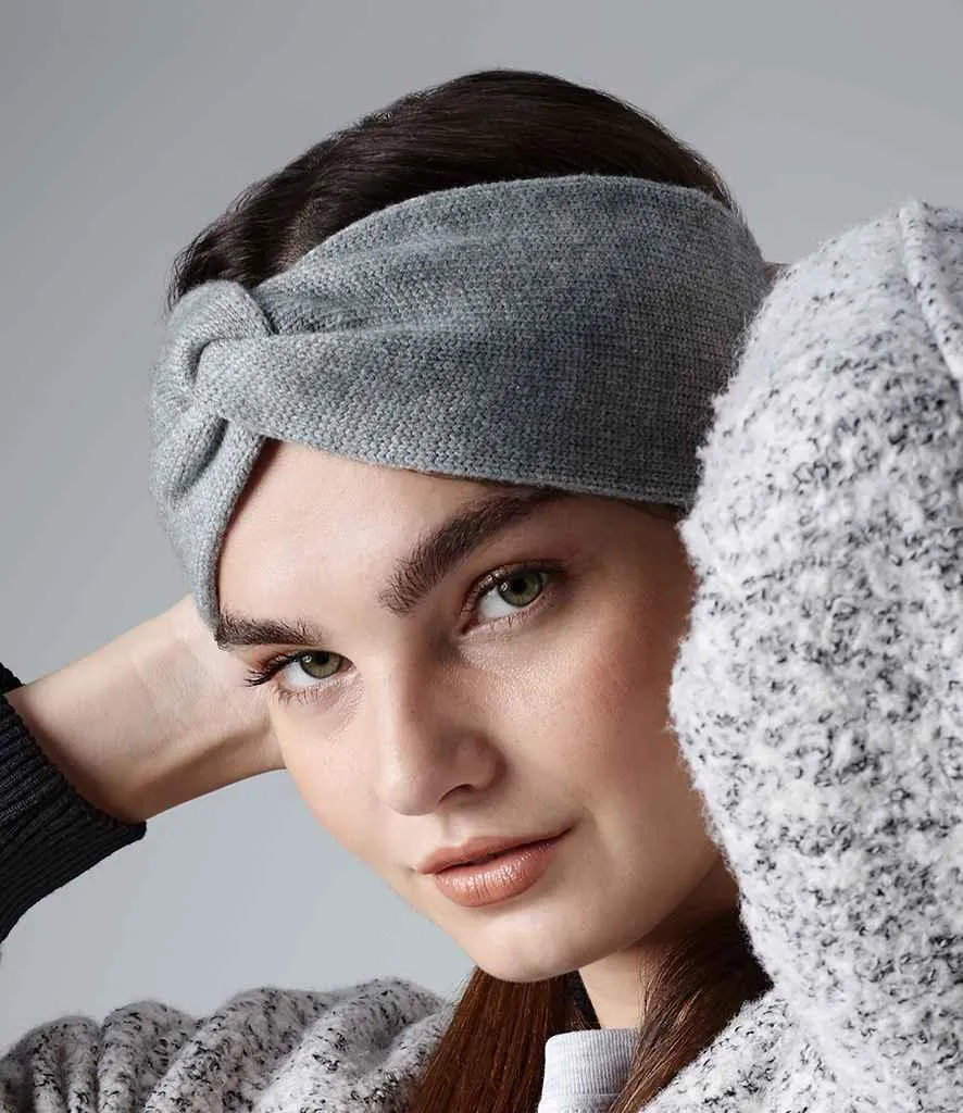 Beechfield Twist Knit Headband