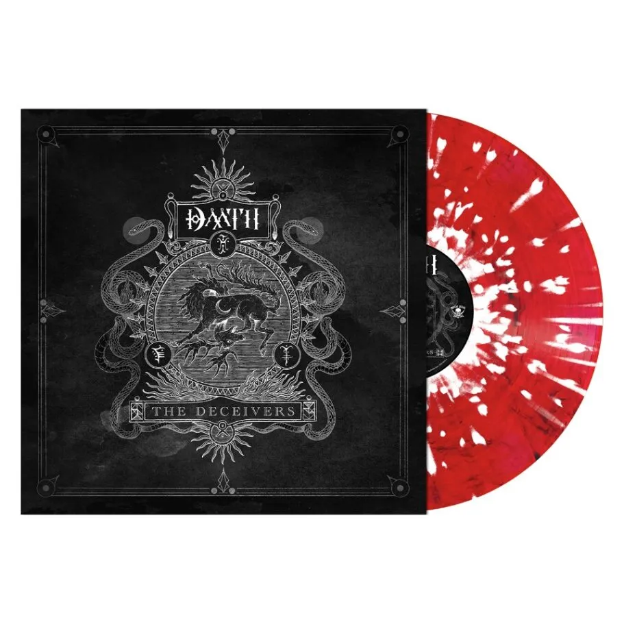 Daath "The Deceivers" Blood Red w/ Smoke & White Splatter Vinyl