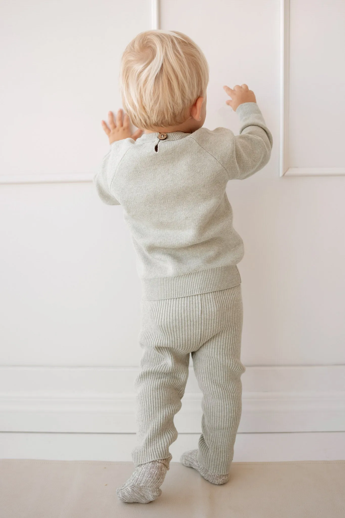 Jamie Kay Ethan Jumper - Honeydew Marle
