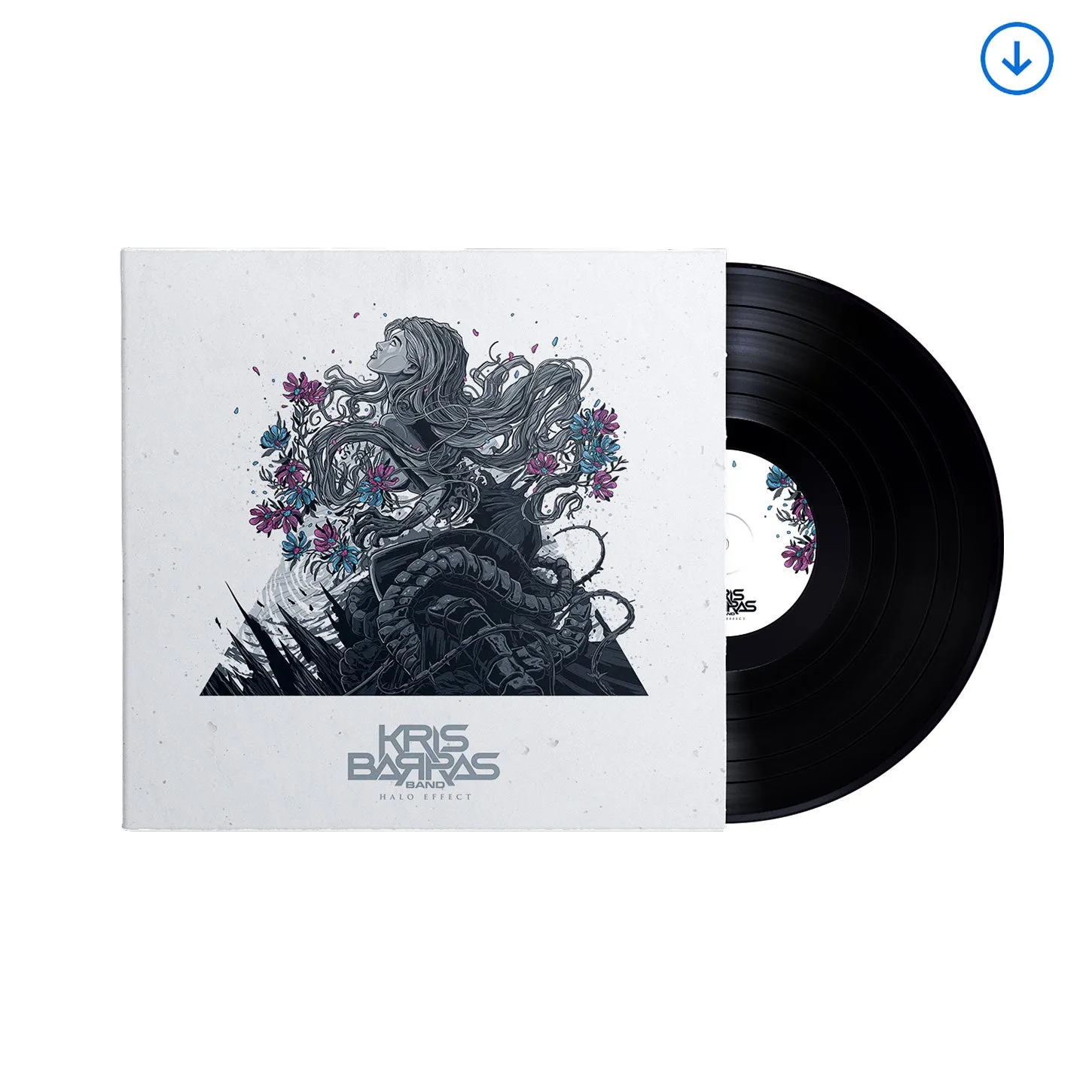 Kris Barras Band "Halo Effect" Black Vinyl   Download