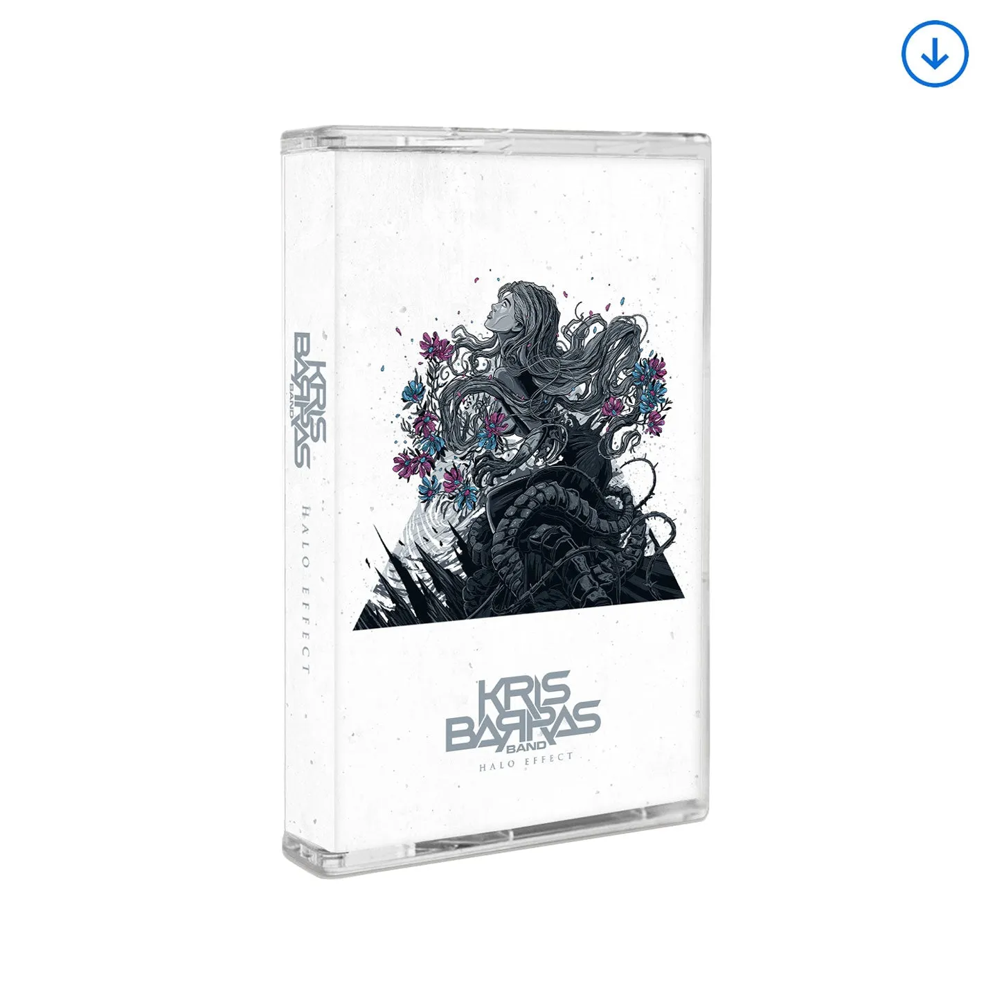 Kris Barras Band "Halo Effect" Cassette Tape   Download
