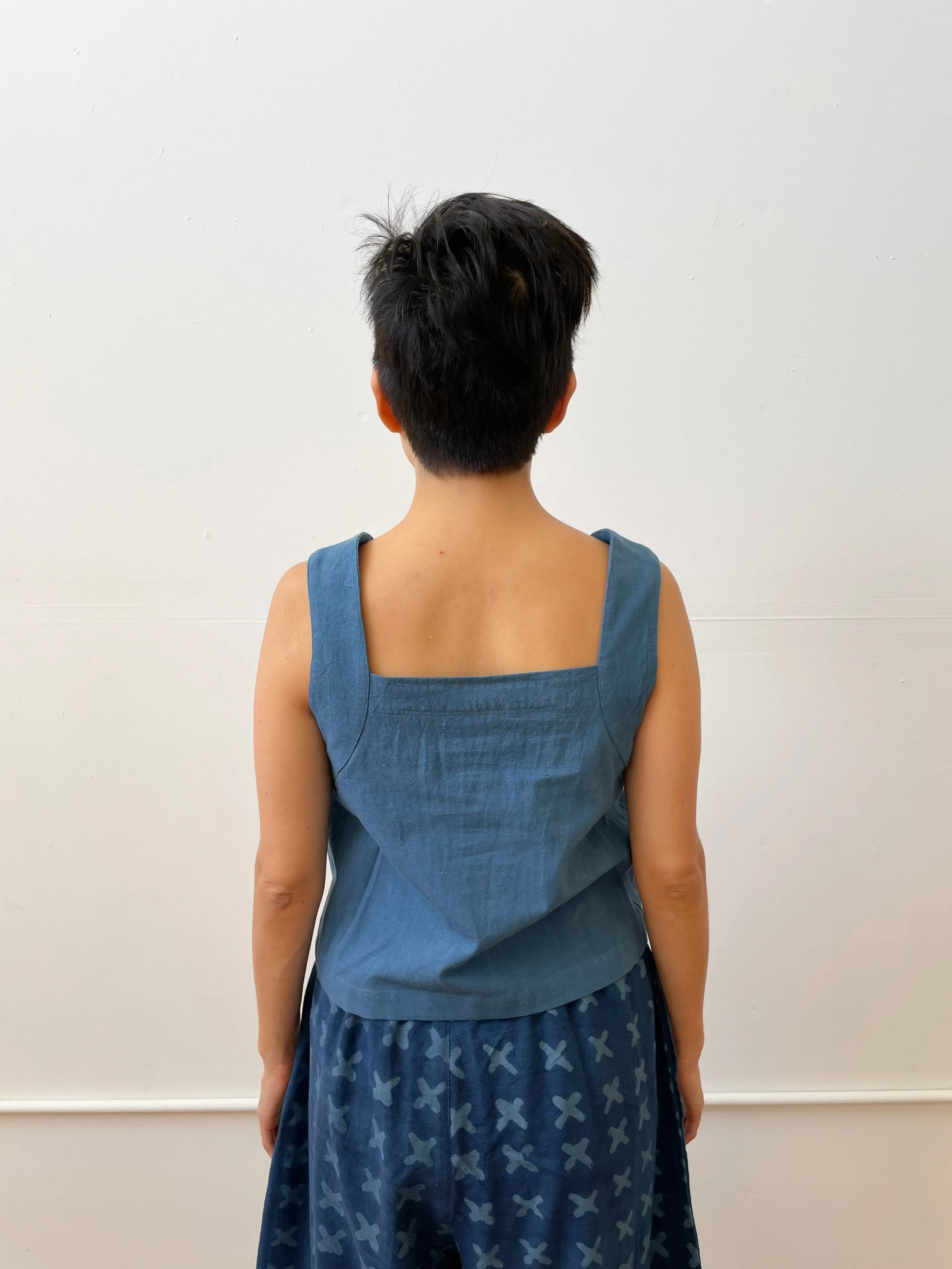 Louise Tank Indigo (XS-XXL)