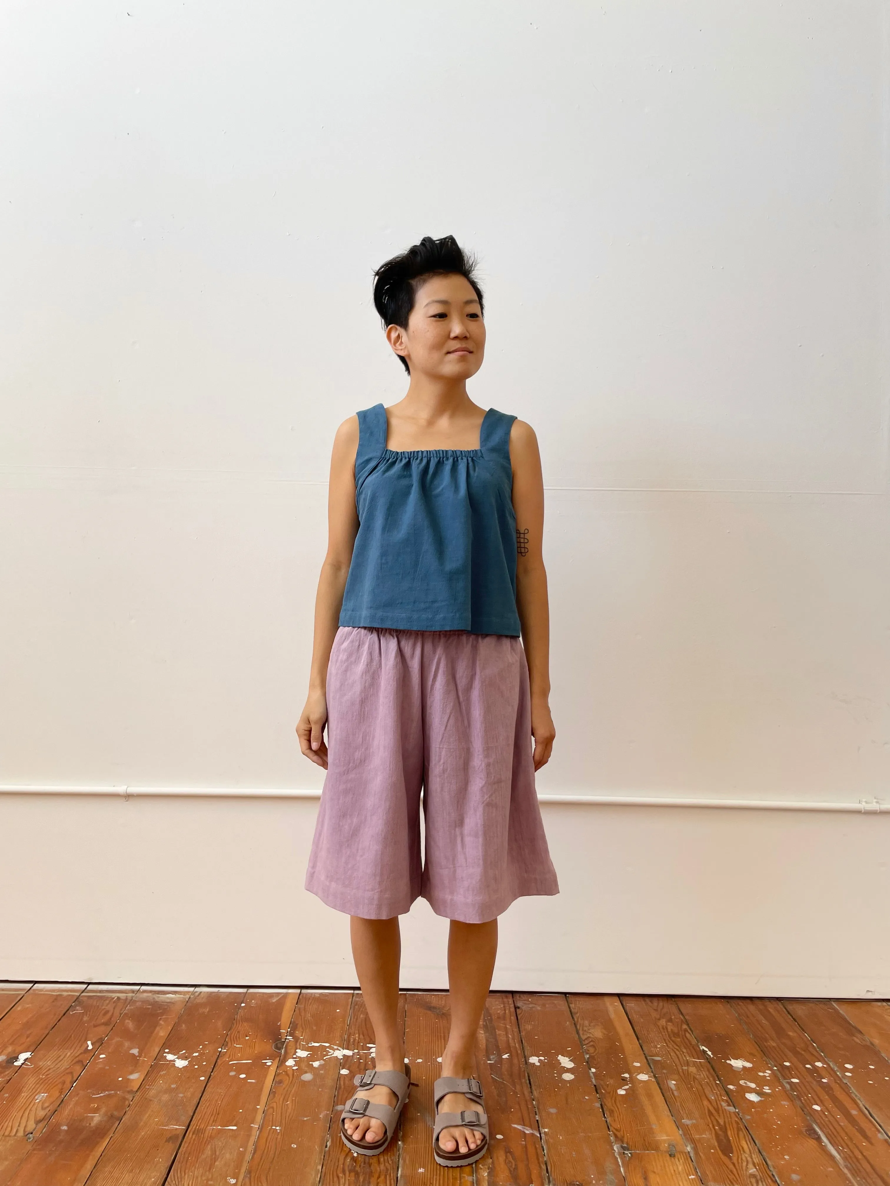 Louise Tank Indigo (XS-XXL)