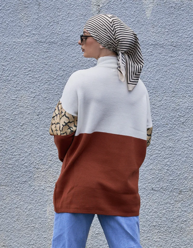 Sequin Print Jumper